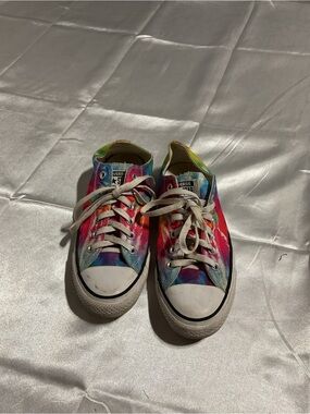 Converse Women’s Low Top Tie-Dye Sneakers - Multicolor